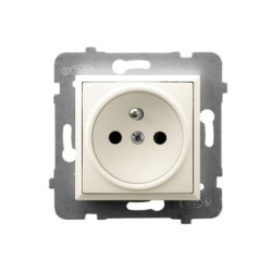 ARIA beżowy GP-1UZ/m/27 Gniazdo poj. zu. OSPEL