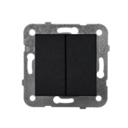 VIKO Panasonic NOVELLA przycisk żaluzjowy 2-klawiszowy czarny 92105516