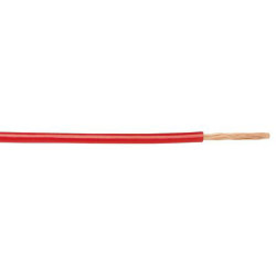 Przewód montażowy 2,1 mm² Czerwony Alpha Wire PVC 14 AWG 600 V dł. 305m 41/0,25 mm +105°C CA Prop 65, CSA AWM I A/B FT1