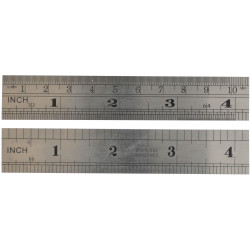 Fisher FR106ME Steel Rule 150mm / 6in