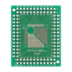 Płytka uniwersalna (adapter) QFP32/QFP44/QFP64/QFP80/QFP100 - DIP