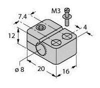 Turck 6947210 Zacisk mocujący BST-08B 1 szt.