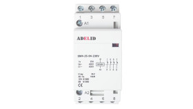 Stycznik Modułowy 25-04 230V 25A 2P 4Z 3-Faz 4Xnc Sm4 25-04-230V