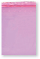 ESD protective bag, (L x W) 150 x 100 mm, antistatic, zipp, ITM025047