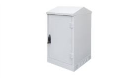 Szafa Rack Stojąca Zewnętrzna 19 18U 1138X610x610mm Dwudostępowa Ip54 Ik10