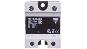 Przekaźnik Półprzewodnikowy Jednofazowy 42-440V Ac 25A 20-280V Ac/22-48V Dc...