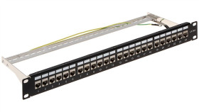 Patch Panel Keystone Pp-24/Rj-Fx/6Ac2