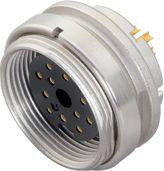 binder 09 0332 80 12-20 Złącze żeńskie kołnierzowe złącze żeńskie proste, złącze żeńskie z kołnierzem Seria: 680 Łączna