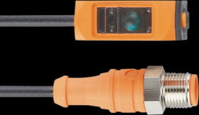 Reflecting light barrier, 0.075-8 m, PNP, 10-30 VDC, M12-connector, IP65/IP67, O6P701