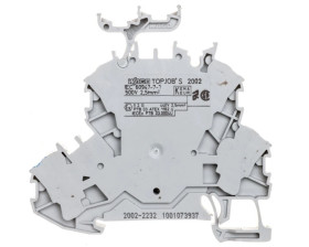 Złączka 2-piętrowa 2,5mm2 szara TOPJOBS 2002-2232 /50szt./