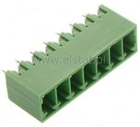 Listwa montaż. pionow 7-zacisk. męska r = 3,5mm