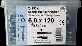 Q200 Plus chipboard-srew-Box TX, PT