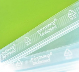 Pressure bag, biobased, transparent, (W x D) 160 x 220 mm, 7038