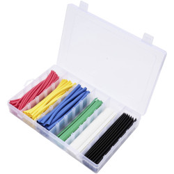 TRU COMPONENTS TC-13388812 Heatshrink set Red Yellow Blue Green White Black