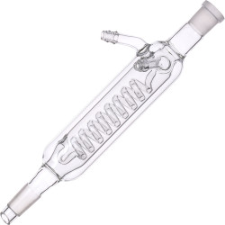 Glassco Condenser, Jacketed, Coil, Borosilicate glass,150mm length, 19/26 Single