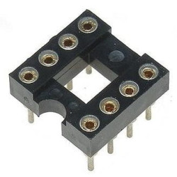 DIL 8 precyzyjna podstawka pod układ scalony THT