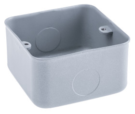 Puszka elektroinstalacyjna, seria: Metalclad, l. ścieżek: 2, materiał: Aluminium, 73 x 73 x 40mm