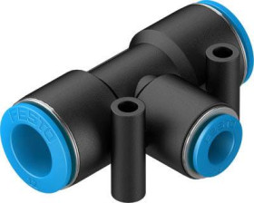 Złączka T FESTO QST-12-8 Średnica rury: 8 mm, 12 mm 1 szt.