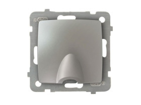 KARO Przyłącz kablowy srebrny perłowy GPPK-1S/m/43 OSPEL