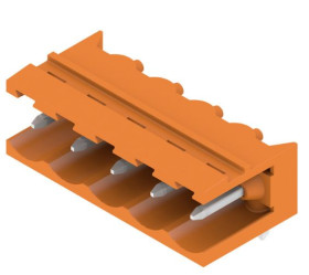 Wtyk PCB 5-pinowe raster: 5.08mm -rzędowe Weidmüller Przewlekany 18.0A 400.0 V.