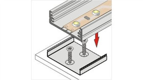 Uchwyt W Wide24 Cone Srebrny - 1Szt Sprężysty