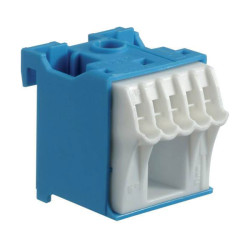 Hager KN06N Terminal Block 63A 6 Clamping Points 1pc