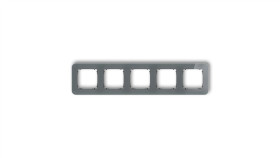 Icon Ramka Uniwersalna Pięciokrotna Zaokrąglona - Efekt Szkła (Ramka:...