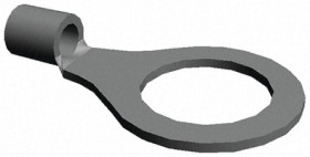 Zacisk oczkowy rozmiar przewodu 6.6mm² Ø , M12 nieizolowany TE Connectivity