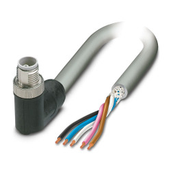 Kabel zasilający 5 Core Poliuretan PUR Sheath Szary