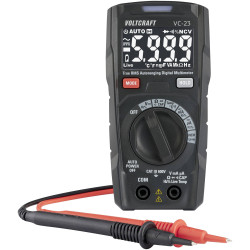 VOLTCRAFT VC23 Handheld multimeter Digital CAT III 600 V Display unts): 6000