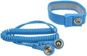 Opaska uziemiajÄca na rÄkÄ 1,5m z klipsem