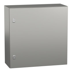 Szafka ścienna rozdzielcza 600 mm 600 mm 250mm Stal nierdzewna Schneider Electric, z drzwiami zwykłymi