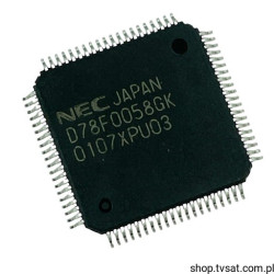 UPD78F0058GK MCU Prog Flash SMD-QFP80 NEC