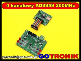 AD9959 moduł generatora DDS 200MHz