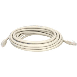 TruConnect TRUP65.0GY 5mtr CAT 6 UTP PVC Full Copper Patch Lead - Grey