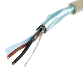 Kabel do transmisji danych 0,14 mm² 2 -rdzeniowy Ekranowany 26 AWG AWG PVC 300 V