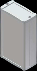 Aluminum Profile enclosure, (L x W x H) 100 x 59.9 x 30.9 mm, white (RAL 9002), IP54, TEKAL 12.30