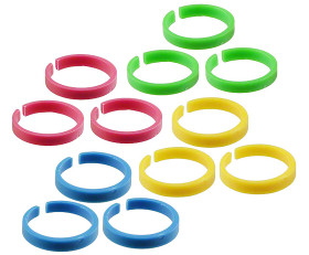 Zestaw sond zamiennych, Pierścień kodujący, do użytku z: Sonda pasywna serii PP007, sonda pasywna serii PP008