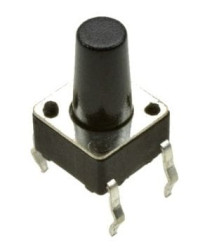 Microswitch TACT, wymiar 6x6mm, wysokość 9,5mm