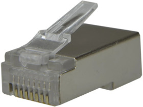 Wtyk RJ45 8P8C kat.6 FTP drut NEKU /10szt./