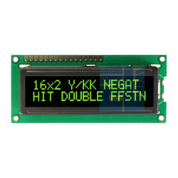 BLACKLINE LCD 2x16 E Y/KK DIY 16x2 OLIVE-GREEN