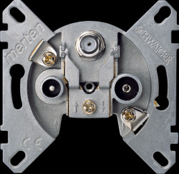 466097 SAT antenna socket, 3x