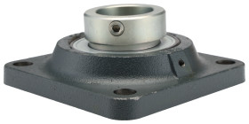 Zespół łożysk – z kołnierzami średnica wew 40mm Oprawa łożyskowa kołnierzowa liczba otworów 4 INA rozmiar otworu 14mm