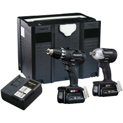 Panasonic EYC232LJ2G31 EYC232LJ Twin Pack 18V 2 x 5.0Ah Li-ion