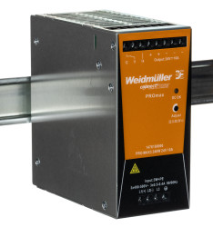 Zasilacz szyny DIN U wy 24V dc I wy 10A U we 320 → 575 V ac / 450 → 800V dc Weidmuller 240W impulsowy