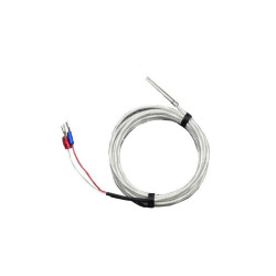 Czujnik Sonda temperatury Termopara K 600st. 4x30 PANCERZ METAL. 2-Pin 1m