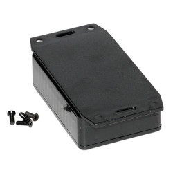 1591MF2BK Hammond Multipurpose Black FRABS Enclosure Flanged Base 85 x 56 x 26mm