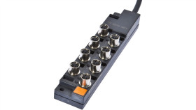 Rozdzielacz, 26X145x30mm, 10-30V Dc, 8X M8 3Pin, Vk001032