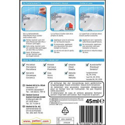 Pattex PL50W Perfect Bathroom Paint 50g White fixes porcelain &amp; ceramic.