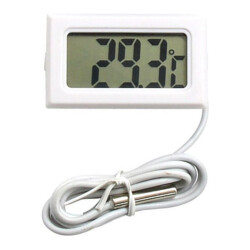 Electronic LCD Thermometer with 200cm Sensor Cable